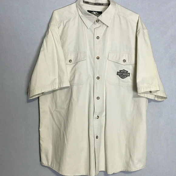 Harley Davidson Button Up Shirt - Picture 1 of 4